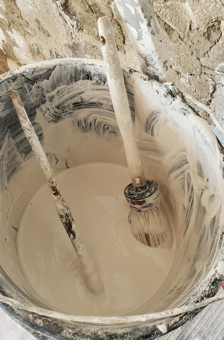 maison la rochette chantier badigeon